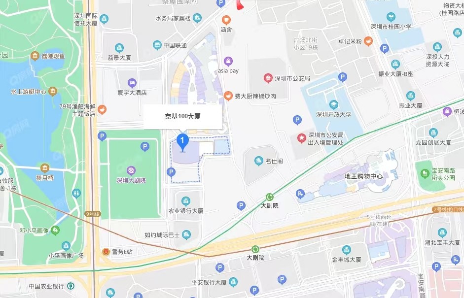 京基100，京基一百大廈-均價(jià)240元/平