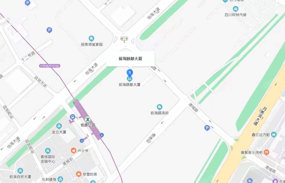 深國際前海頤都大廈，頤灣府-均價120元/平
