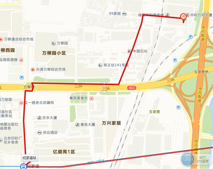 西至規(guī)劃京開(kāi)東路道路東紅線(xiàn)